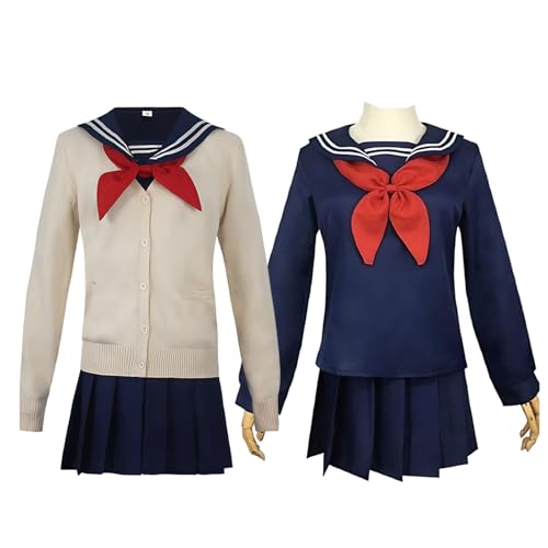 Diohauxi Toga Himiko Cosplay Kostüm - Anime Uniformen Style JK Dress Set | Anime Role Play Outfit für Halloween Diohauxi Toga Himiko Cosplay Kostüm - Anime Uniformen Style JK Dress Set | Anime Role Play Outfit für Halloween von Diohauxi