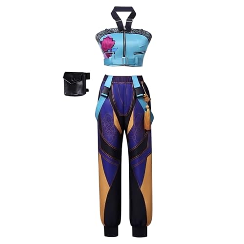 Diohauxi Zoey Cosplay Kostüm Anime Komplettset mit Perücke für Bühnenauftritte Halloween Outfits von Diohauxi