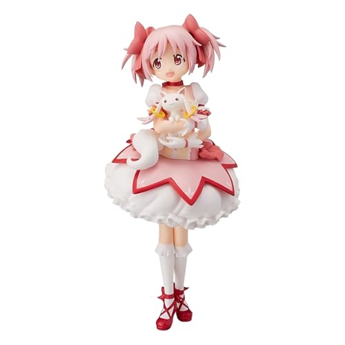 KanameMadoka Anime Figur 18cm Rosa Mädchen Statue,PVC Action Figur Desktop Dekoration KanameMadoka Anime Figur 18cm Rosa Mädchen Statue,PVC Action Figur Desktop Dekoration von Diohauxi