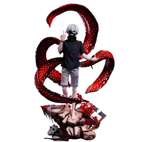 Kaneki Ken Figuren mit Austauschbaren Köpfen 35cm PVC Anime Action Figur Schreibtisch Deko für Haus & Büro Kaneki Ken Figuren mit Austauschbaren Köpfen 35cm PVC Anime Action Figur Schreibtisch Deko für Haus & Büro von Diohauxi