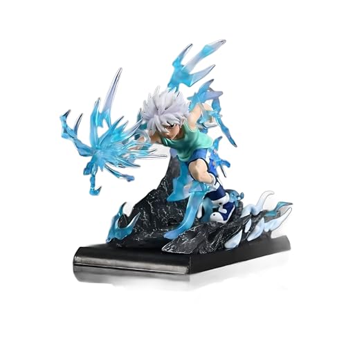 Killua Zaoldyeck Figur Gon Freecss Anime Action Figur 18CM Sprint Staat Anime Figuren Ornament Perfekte Dekorationen für Räume/Büros Killua Zaoldyeck Figur Gon Freecss Anime Action Figur 18CM Sprint Staat Anime Figuren Ornament Perfekte Dekorationen für Räume/Büros von Diohauxi