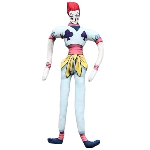 Killua Zaoldyeck Figurenkissen Anime Hisoka Drehbare weiche Figuren Sofadekoration 28cm von Diohauxi