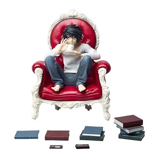 L Anime Figur Light Yagami Action Figur,PVC Sammelstatue,Perfekt für Display & Anime Geschenk L Anime Figur Light Yagami Action Figur,PVC Sammelstatue,Perfekt für Display & Anime Geschenk von Diohauxi