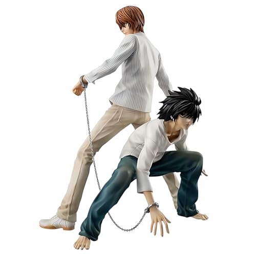 Light Yagami Animen Figur L Figur, Stehende Pose Sammler Statue, Desktop-Dekoration für Zuhause Light Yagami Animen Figur L Figur, Stehende Pose Sammler Statue, Desktop-Dekoration für Zuhause von Diohauxi