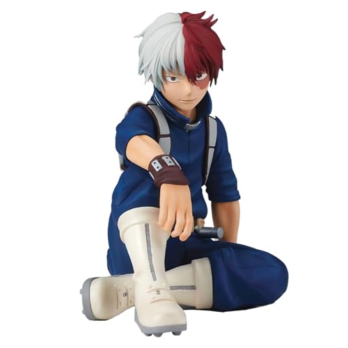 MHA Midoriya Izuku Figuren Todoroki Shouto Anime Figuren PVC Action Figurine Tischdekoration 10cm von Diohauxi