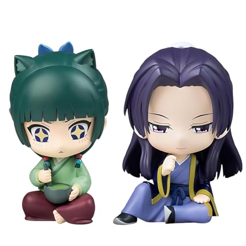 MaoMao Figur Jinshi Anime Action-Figuren Sitzende Pose Figurine Set Desktop Display PVC Modell Ornamente von Diohauxi