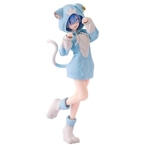 Re:0 Ram Anime Figuren Rem Figur Ohr Anzug Figuren Sammlermodell Vielseitige Dekoration für Haus/Büro 20CM Re:0 Ram Anime Figuren Rem Figur Ohr Anzug Figuren Sammlermodell Vielseitige Dekoration für Haus/Büro 20CM von Diohauxi