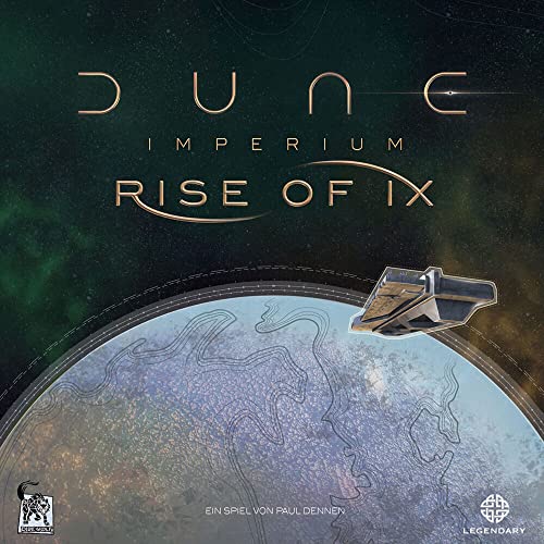 Dire Wolf Digital, Dune: Imperium – Rise of Ix, Erweiterung, Kennerspiel, Strategiespiel, 1-4 Spieler, Ab 13+ Jahren, 60-120 Minuten, Deutsch von Dire Wolf