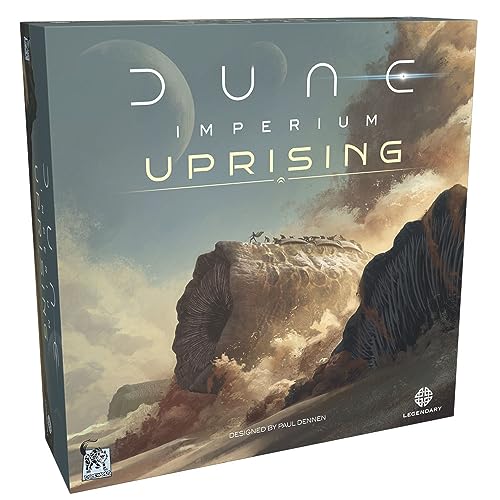 Direwolf, Dune: Imperium - Uprising, Brettspiel, ab 13 Jahren, 1-4 oder 6 Spieler, 60-120 Minuten Spieldauer von Dire Wolf