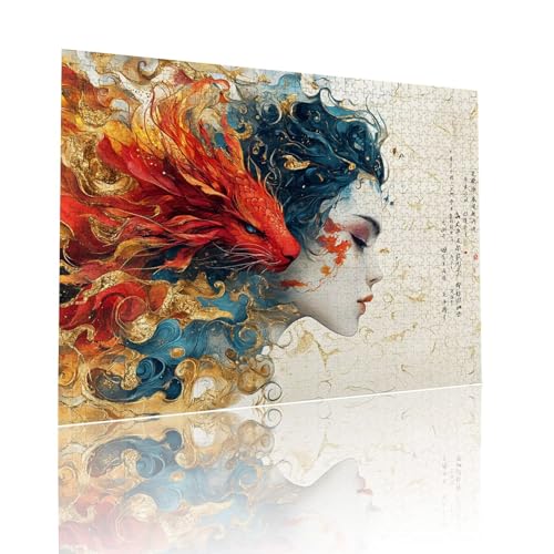 Abstrakt Puzzle für Erwachsene Kinder Anspruchsvoll 1500 Teile Impossible Klassische Puzzles Schwer Tier ab 8 9 10 Jahre Mädchen Jungen Jigsaw Kunst Educa, für Dekoration und Geschenke 57x87cm t-19 Abstrakt Puzzle für Erwachsene Kinder Anspruchsvoll 1500 Teile Impossible Klassische Puzzles Schwer Tier ab 8 9 10 Jahre Mädchen Jungen Jigsaw Kunst Educa, für Dekoration und Geschenke 57x87cm t-19 von Dirjuong