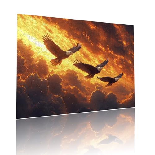 Adler Puzzle für Erwachsene Kinder Anspruchsvoll 1314 Teile Impossible Klassische Puzzles Schwer Tier ab 8 9 10 Jahre für Mädchen Jungen Jigsaw Kunst Educa, für Dekoration und Geschenke 50x75cm t-441 Adler Puzzle für Erwachsene Kinder Anspruchsvoll 1314 Teile Impossible Klassische Puzzles Schwer Tier ab 8 9 10 Jahre für Mädchen Jungen Jigsaw Kunst Educa, für Dekoration und Geschenke 50x75cm t-441 von Dirjuong