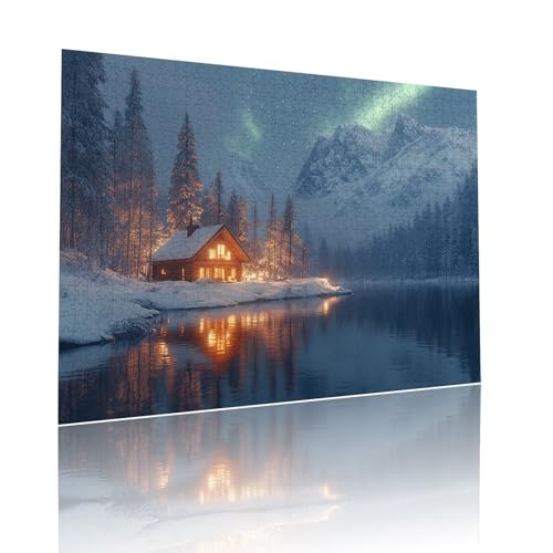 Aurora Puzzle für Erwachsene Kinder Anspruchsvoll 1314 Teile Impossible Klassische Puzzles Schwer Landschaft ab 8 9 10 Jahre Mädchen Jungen Jigsaw Kunst Educa, für Dekoration Geschenke 50x75cm t-373 Aurora Puzzle für Erwachsene Kinder Anspruchsvoll 1314 Teile Impossible Klassische Puzzles Schwer Landschaft ab 8 9 10 Jahre Mädchen Jungen Jigsaw Kunst Educa, für Dekoration Geschenke 50x75cm t-373 von Dirjuong