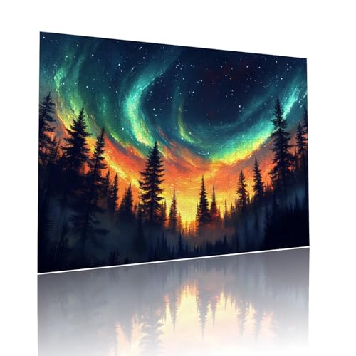 Aurora Puzzle für Erwachsene Kinder Anspruchsvoll 2000 Teile Impossible Klassische Puzzles Schwer Sternenhimmel ab 8 9 10 Jahre für Mädchen Jungen Jigsaw Kunst Educa, für Geschenke 70x99cm t-375 Aurora Puzzle für Erwachsene Kinder Anspruchsvoll 2000 Teile Impossible Klassische Puzzles Schwer Sternenhimmel ab 8 9 10 Jahre für Mädchen Jungen Jigsaw Kunst Educa, für Geschenke 70x99cm t-375 von Dirjuong