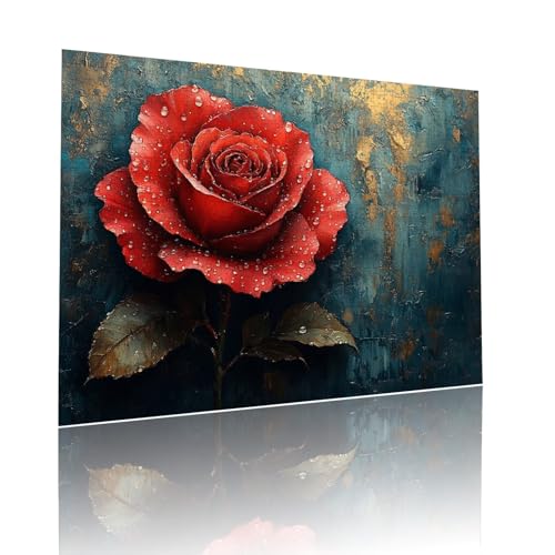 Blume Puzzle für Erwachsene Kinder Anspruchsvoll 1000 Teile Impossible Klassische Puzzles Schwer Abstrakt ab 8 9 10 Jahre Mädchen Jungen Jigsaw Kunst Educa,für Dekoration und Geschenke 50x75cm t-263 von Dirjuong