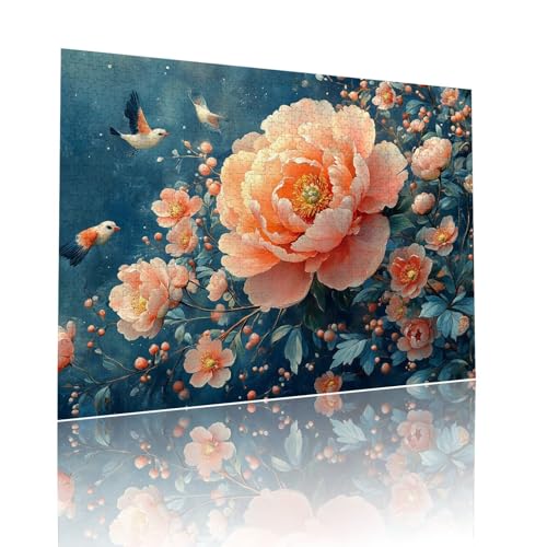 Blume Puzzle für Erwachsene Kinder Anspruchsvoll 1000 Teile Impossible Klassische Puzzles Schwer Vogel ab 8 9 10 Jahre Mädchen Jungen Jigsaw Kunst Educa, für Dekoration und Geschenke 50x75cm t-329 Blume Puzzle für Erwachsene Kinder Anspruchsvoll 1000 Teile Impossible Klassische Puzzles Schwer Vogel ab 8 9 10 Jahre Mädchen Jungen Jigsaw Kunst Educa, für Dekoration und Geschenke 50x75cm t-329 von Dirjuong