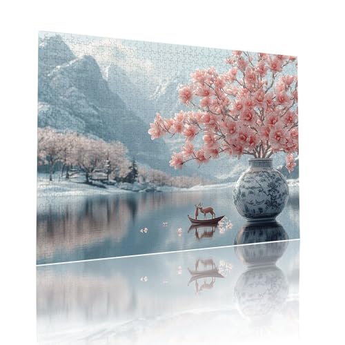 Blume Puzzle für Erwachsene Kinder Anspruchsvoll 1314 Teile Impossible Klassische Puzzles Schwer See ab 8 9 10 Jahre für Mädchen Jungen Jigsaw Kunst Educa, für Dekoration und Geschenke 50x75cm t-293 Blume Puzzle für Erwachsene Kinder Anspruchsvoll 1314 Teile Impossible Klassische Puzzles Schwer See ab 8 9 10 Jahre für Mädchen Jungen Jigsaw Kunst Educa, für Dekoration und Geschenke 50x75cm t-293 von Dirjuong