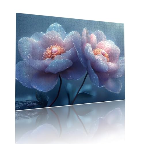 Blume Puzzle für Erwachsene Kinder Anspruchsvoll 5000 Teile Impossible Klassische Puzzles Schwer Anlage ab 8 9 10 Jahre Mädchen Jungen Jigsaw Kunst Educa,für Dekoration und Geschenke 105x156cm t-339 von Dirjuong