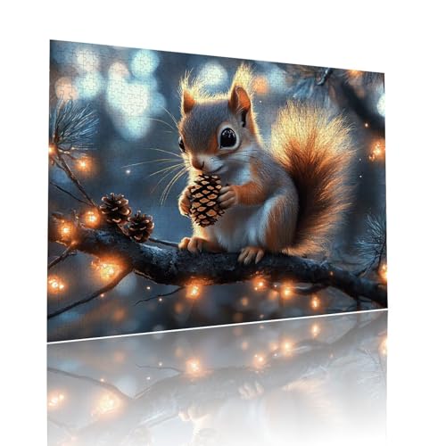 Eichhörnchen Puzzle für Erwachsene Kinder Anspruchsvoll 200 teile Impossible Klassische Puzzles Schwer Tier ab 8 9 10 Jahre Mädchen Jungen Jigsaw Kunst Educa,für Dekoration und Geschenke 25x35cm t-929 Eichhörnchen Puzzle für Erwachsene Kinder Anspruchsvoll 200 teile Impossible Klassische Puzzles Schwer Tier ab 8 9 10 Jahre Mädchen Jungen Jigsaw Kunst Educa,für Dekoration und Geschenke 25x35cm t-929 von Dirjuong