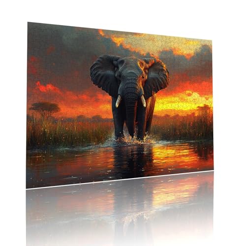 Elefant Puzzle für Erwachsene Kinder Anspruchsvoll 2000 Teile Impossible Klassische Puzzles Schwer Tier ab 8 9 10 Jahre Mädchen Jungen Jigsaw Kunst Educa, für Dekoration und Geschenke 70x99cm t-65 Elefant Puzzle für Erwachsene Kinder Anspruchsvoll 2000 Teile Impossible Klassische Puzzles Schwer Tier ab 8 9 10 Jahre Mädchen Jungen Jigsaw Kunst Educa, für Dekoration und Geschenke 70x99cm t-65 von Dirjuong