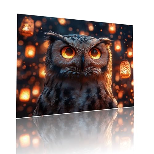 Eule Puzzle für Erwachsene Kinder Anspruchsvoll 1314 Teile Impossible Klassische Puzzles Schwer Tier ab 8 9 10 Jahre für Mädchen Jungen Jigsaw Kunst Educa, für Dekoration und Geschenke 50x75cm t-711 Eule Puzzle für Erwachsene Kinder Anspruchsvoll 1314 Teile Impossible Klassische Puzzles Schwer Tier ab 8 9 10 Jahre für Mädchen Jungen Jigsaw Kunst Educa, für Dekoration und Geschenke 50x75cm t-711 von Dirjuong