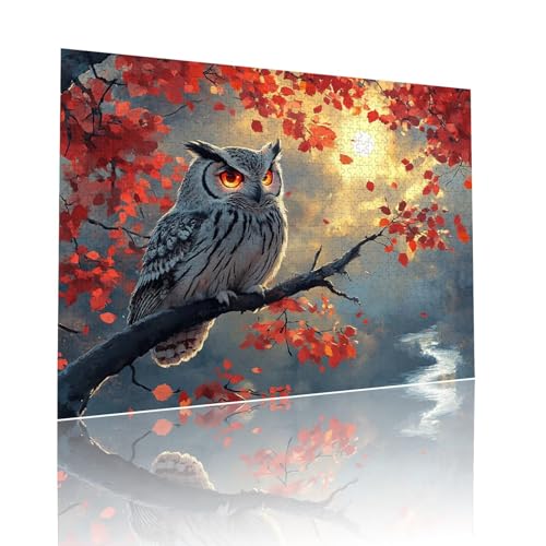 Eule Puzzle für Erwachsene Kinder Anspruchsvoll 5000 Teile Impossible Klassische Puzzles Schwer Sonnenuntergang ab 8 9 10 Jahre für Mädchen Jungen Jigsaw Kunst Educa, für Geschenke 105x156cm t-715 Eule Puzzle für Erwachsene Kinder Anspruchsvoll 5000 Teile Impossible Klassische Puzzles Schwer Sonnenuntergang ab 8 9 10 Jahre für Mädchen Jungen Jigsaw Kunst Educa, für Geschenke 105x156cm t-715 von Dirjuong