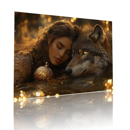 Frau Puzzle für Erwachsene Kinder Anspruchsvoll 500 Teile Impossible Klassische Puzzles Schwer Wolf ab 8 9 10 Jahre für Mädchen Jungen Jigsaw Kunst Educa, für Dekoration und Geschenke 38x52cm t-825 Frau Puzzle für Erwachsene Kinder Anspruchsvoll 500 Teile Impossible Klassische Puzzles Schwer Wolf ab 8 9 10 Jahre für Mädchen Jungen Jigsaw Kunst Educa, für Dekoration und Geschenke 38x52cm t-825 von Dirjuong