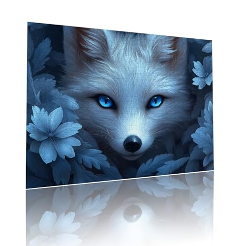 Fuchs Puzzle für Erwachsene Kinder Anspruchsvoll 3000 Teile Impossible Klassische Puzzles Schwer Tier ab 8 9 10 Jahre Mädchen Jungen Jigsaw Kunst Educa, für Dekoration und Geschenke 81x122cm t-203 von Dirjuong