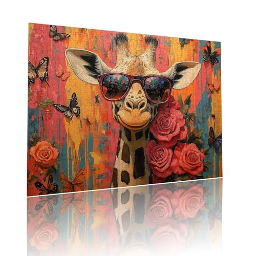 Giraffe Puzzle für Erwachsene Kinder Anspruchsvoll 5000 Teile Impossible Klassische Puzzles Schwer Abstrakt ab 8 9 10 Jahre Mädchen Jungen Jigsaw Kunst Educa, für Dekoration Geschenke 105x156cm t-999 Giraffe Puzzle für Erwachsene Kinder Anspruchsvoll 5000 Teile Impossible Klassische Puzzles Schwer Abstrakt ab 8 9 10 Jahre Mädchen Jungen Jigsaw Kunst Educa, für Dekoration Geschenke 105x156cm t-999 von Dirjuong