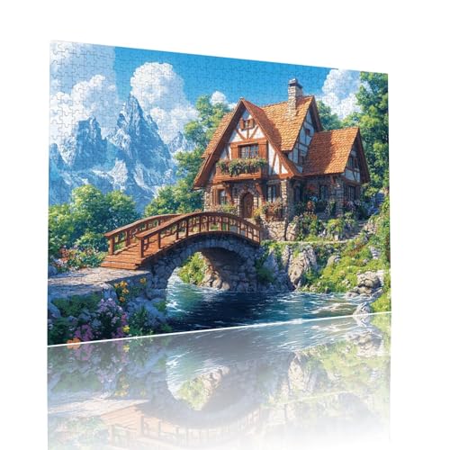 Haus Puzzle für Erwachsene Kinder Anspruchsvoll 5000 teile Impossible Klassische Puzzles Schwer Landschaft ab 8 9 10 Jahre Mädchen Jungen Jigsaw Kunst Educa,für Dekoration und Geschenke 105x156cm t-95 Haus Puzzle für Erwachsene Kinder Anspruchsvoll 5000 teile Impossible Klassische Puzzles Schwer Landschaft ab 8 9 10 Jahre Mädchen Jungen Jigsaw Kunst Educa,für Dekoration und Geschenke 105x156cm t-95 von Dirjuong