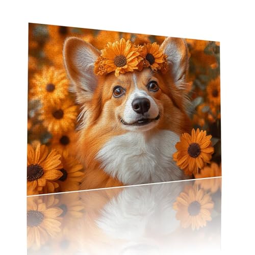 Hund Puzzle für Erwachsene Kinder Anspruchsvoll 1500 Teile Impossible Klassische Puzzles Schwer Blume ab 8 9 10 Jahre für Mädchen Jungen Jigsaw Kunst Educa, für Dekoration und Geschenke 57x87cm t-151 Hund Puzzle für Erwachsene Kinder Anspruchsvoll 1500 Teile Impossible Klassische Puzzles Schwer Blume ab 8 9 10 Jahre für Mädchen Jungen Jigsaw Kunst Educa, für Dekoration und Geschenke 57x87cm t-151 von Dirjuong