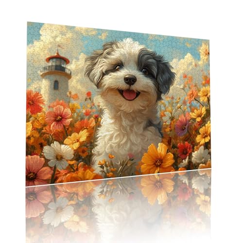 Hund Puzzle für Erwachsene Kinder Anspruchsvoll 3000 Teile Impossible Klassische Puzzles Schwer Blume ab 8 9 10 Jahre Mädchen Jungen Jigsaw Kunst Educa, für Dekoration und Geschenke 81x122cm t-145 Hund Puzzle für Erwachsene Kinder Anspruchsvoll 3000 Teile Impossible Klassische Puzzles Schwer Blume ab 8 9 10 Jahre Mädchen Jungen Jigsaw Kunst Educa, für Dekoration und Geschenke 81x122cm t-145 von Dirjuong