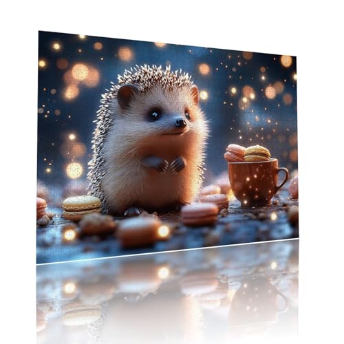 Igel Puzzle für Erwachsene Kinder Anspruchsvoll 2000 Teile Impossible Klassische Puzzles Schwer Tier ab 8 9 10 Jahre für Mädchen Jungen Jigsaw Kunst Educa, für Dekoration und Geschenke 70x99cm t-53 Igel Puzzle für Erwachsene Kinder Anspruchsvoll 2000 Teile Impossible Klassische Puzzles Schwer Tier ab 8 9 10 Jahre für Mädchen Jungen Jigsaw Kunst Educa, für Dekoration und Geschenke 70x99cm t-53 von Dirjuong