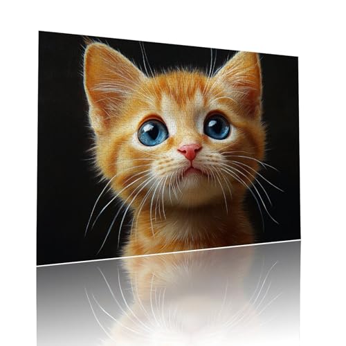 Katze Puzzle für Erwachsene Kinder Anspruchsvoll 1500 Teile Impossible Klassische Puzzles Schwer Tier ab 8 9 10 Jahre für Mädchen Jungen Jigsaw Kunst Educa, für Dekoration und Geschenke 57x87cm t-665 von Dirjuong