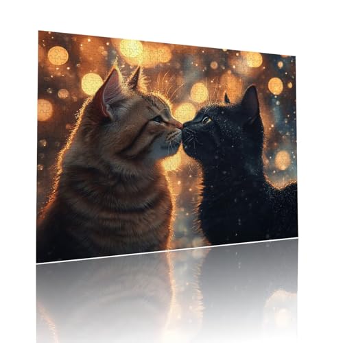 Katze Puzzle für Erwachsene Kinder Anspruchsvoll 200 Teile Impossible Klassische Puzzles Schwer Tier ab 8 9 10 Jahre für Mädchen Jungen Jigsaw Kunst Educa, für Dekoration und Geschenke 25x35cm t-661 Katze Puzzle für Erwachsene Kinder Anspruchsvoll 200 Teile Impossible Klassische Puzzles Schwer Tier ab 8 9 10 Jahre für Mädchen Jungen Jigsaw Kunst Educa, für Dekoration und Geschenke 25x35cm t-661 von Dirjuong