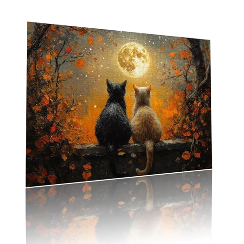 Katze Puzzle für Erwachsene Kinder Anspruchsvoll 2000 Teile Impossible Klassische Puzzles Schwer Mond ab 8 9 10 Jahre für Mädchen Jungen Jigsaw Kunst Educa, für Dekoration und Geschenke 70x99cm t-703 Katze Puzzle für Erwachsene Kinder Anspruchsvoll 2000 Teile Impossible Klassische Puzzles Schwer Mond ab 8 9 10 Jahre für Mädchen Jungen Jigsaw Kunst Educa, für Dekoration und Geschenke 70x99cm t-703 von Dirjuong
