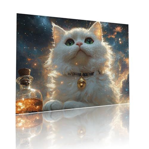Katze Puzzle für Erwachsene Kinder Anspruchsvoll 2000 Teile Impossible Klassische Puzzles Schwer Tier ab 8 9 10 Jahre für Mädchen Jungen Jigsaw Kunst Educa, für Dekoration und Geschenke 70x99cm t-677 Katze Puzzle für Erwachsene Kinder Anspruchsvoll 2000 Teile Impossible Klassische Puzzles Schwer Tier ab 8 9 10 Jahre für Mädchen Jungen Jigsaw Kunst Educa, für Dekoration und Geschenke 70x99cm t-677 von Dirjuong
