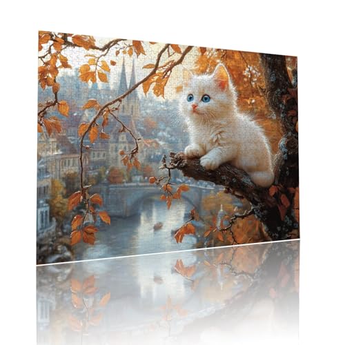 Katze Puzzle für Erwachsene Kinder Anspruchsvoll 3000 Teile Impossible Klassische Puzzles Schwer Tier ab 8 9 10 Jahre Mädchen Jungen Jigsaw Kunst Educa, für Dekoration und Geschenke 81x122cm t-673 Katze Puzzle für Erwachsene Kinder Anspruchsvoll 3000 Teile Impossible Klassische Puzzles Schwer Tier ab 8 9 10 Jahre Mädchen Jungen Jigsaw Kunst Educa, für Dekoration und Geschenke 81x122cm t-673 von Dirjuong