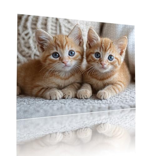 Katze Puzzle für Erwachsene Kinder Anspruchsvoll 500 Teile Impossible Klassische Puzzles Schwer Haustier ab 8 9 10 Jahre Mädchen Jungen Jigsaw Kunst Educa, für Dekoration und Geschenke 38x52cm t-635 Katze Puzzle für Erwachsene Kinder Anspruchsvoll 500 Teile Impossible Klassische Puzzles Schwer Haustier ab 8 9 10 Jahre Mädchen Jungen Jigsaw Kunst Educa, für Dekoration und Geschenke 38x52cm t-635 von Dirjuong