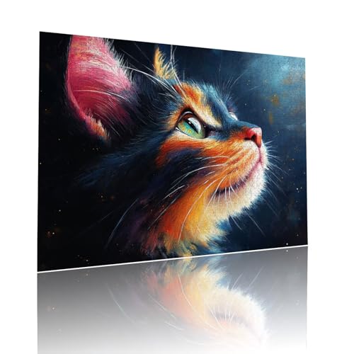 Katze Puzzle für Erwachsene Kinder Anspruchsvoll 500 Teile Impossible Klassische Puzzles Schwer Tier ab 8 9 10 Jahre für Mädchen Jungen Jigsaw Kunst Educa, für Dekoration und Geschenke 38x52cm t-669 Katze Puzzle für Erwachsene Kinder Anspruchsvoll 500 Teile Impossible Klassische Puzzles Schwer Tier ab 8 9 10 Jahre für Mädchen Jungen Jigsaw Kunst Educa, für Dekoration und Geschenke 38x52cm t-669 von Dirjuong