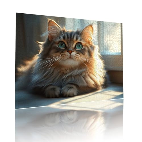 Katze Puzzle für Erwachsene Kinder Anspruchsvoll 5000 teile Impossible Klassische Puzzles Schwer Haustier ab 8 9 10 Jahre Mädchen Jungen Jigsaw Kunst Educa,für Dekoration und Geschenke 105x156cm t-637 Katze Puzzle für Erwachsene Kinder Anspruchsvoll 5000 teile Impossible Klassische Puzzles Schwer Haustier ab 8 9 10 Jahre Mädchen Jungen Jigsaw Kunst Educa,für Dekoration und Geschenke 105x156cm t-637 von Dirjuong