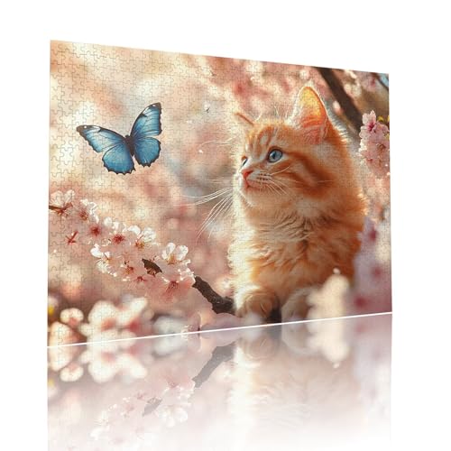 Katze Puzzle für Erwachsene Kinder Anspruchsvoll 80 Teile Impossible Klassische Puzzles Schwer Schmetterling ab 8 9 10 Jahre Mädchen Jungen Jigsaw Kunst Educa, für Dekoration Geschenke 15x20cm t-683 Katze Puzzle für Erwachsene Kinder Anspruchsvoll 80 Teile Impossible Klassische Puzzles Schwer Schmetterling ab 8 9 10 Jahre Mädchen Jungen Jigsaw Kunst Educa, für Dekoration Geschenke 15x20cm t-683 von Dirjuong
