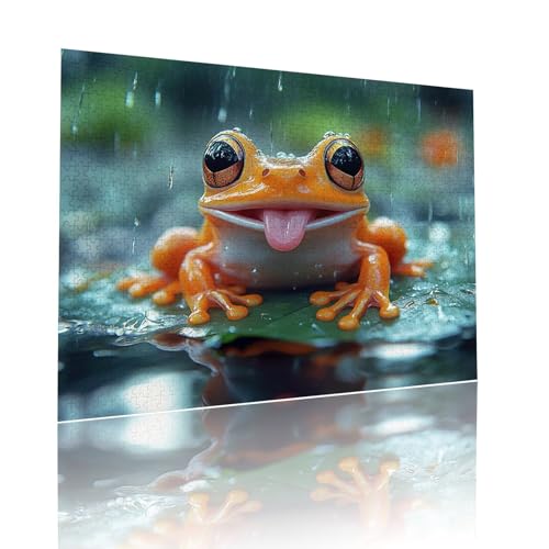 Laubfrosch Puzzle für Erwachsene Kinder Anspruchsvoll 500 Teile Impossible Klassische Puzzles Schwer Tier ab 8 9 10 Jahre Mädchen Jungen Jigsaw Kunst Educa,für Dekoration und Geschenke 38x52cm t-919 Laubfrosch Puzzle für Erwachsene Kinder Anspruchsvoll 500 Teile Impossible Klassische Puzzles Schwer Tier ab 8 9 10 Jahre Mädchen Jungen Jigsaw Kunst Educa,für Dekoration und Geschenke 38x52cm t-919 von Dirjuong