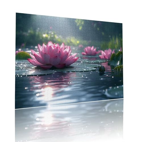 Lotus Puzzle für Erwachsene Kinder Anspruchsvoll 500 Teile Impossible Klassische Puzzles Schwer Lotusblatt ab 8 9 10 Jahre Mädchen Jungen Jigsaw Kunst Educa,für Dekoration und Geschenke 38x52cm t-449 Lotus Puzzle für Erwachsene Kinder Anspruchsvoll 500 Teile Impossible Klassische Puzzles Schwer Lotusblatt ab 8 9 10 Jahre Mädchen Jungen Jigsaw Kunst Educa,für Dekoration und Geschenke 38x52cm t-449 von Dirjuong