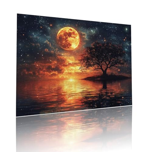 Mond Puzzle für Erwachsene Kinder Anspruchsvoll 5000 Teile Impossible Klassische Puzzles Schwer Sternenhimmel ab 8 9 10 Jahre für Mädchen Jungen Jigsaw Kunst Educa, für Geschenke 105x156cm t-997 Mond Puzzle für Erwachsene Kinder Anspruchsvoll 5000 Teile Impossible Klassische Puzzles Schwer Sternenhimmel ab 8 9 10 Jahre für Mädchen Jungen Jigsaw Kunst Educa, für Geschenke 105x156cm t-997 von Dirjuong