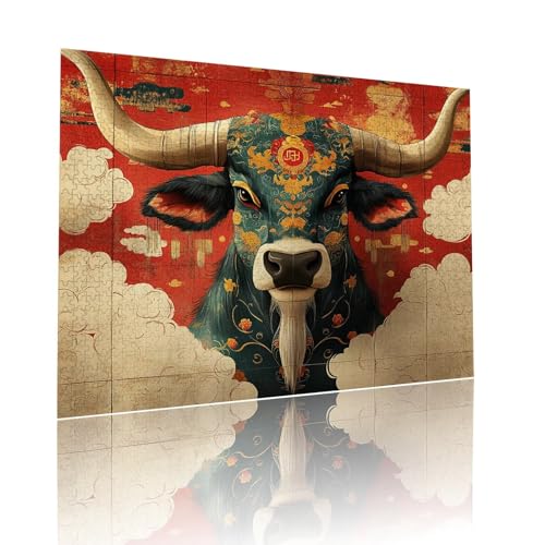 Ochse Puzzle für Erwachsene Kinder Anspruchsvoll 2000 Teile Impossible Klassische Puzzles Schwer Abstrakt ab 8 9 10 Jahre Mädchen Jungen Jigsaw Kunst Educa,für Dekoration und Geschenke 70x99cm t-757 Ochse Puzzle für Erwachsene Kinder Anspruchsvoll 2000 Teile Impossible Klassische Puzzles Schwer Abstrakt ab 8 9 10 Jahre Mädchen Jungen Jigsaw Kunst Educa,für Dekoration und Geschenke 70x99cm t-757 von Dirjuong