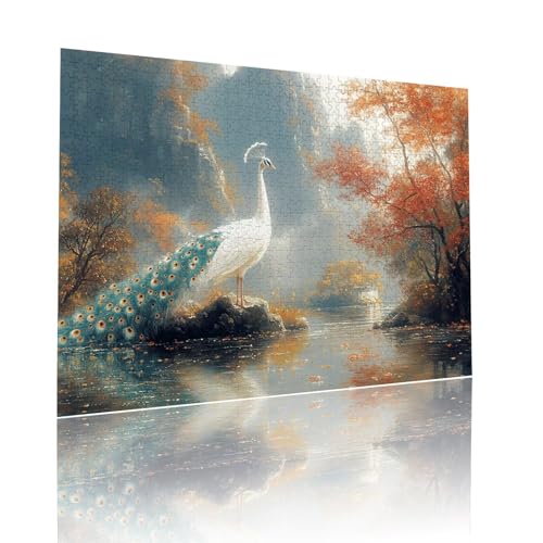Pfau Puzzle für Erwachsene Kinder Anspruchsvoll 1500 Teile Impossible Klassische Puzzles Schwer Tier ab 8 9 10 Jahre für Mädchen Jungen Jigsaw Kunst Educa, für Dekoration und Geschenke 57x87cm t-393 Pfau Puzzle für Erwachsene Kinder Anspruchsvoll 1500 Teile Impossible Klassische Puzzles Schwer Tier ab 8 9 10 Jahre für Mädchen Jungen Jigsaw Kunst Educa, für Dekoration und Geschenke 57x87cm t-393 von Dirjuong