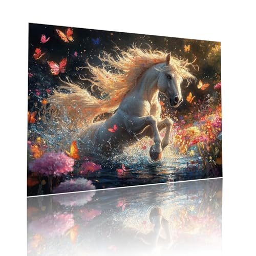 Pferd Puzzle für Erwachsene Kinder Anspruchsvoll 5000 Teile Impossible Klassische Puzzles Schwer Schmetterling ab 8 9 10 Jahre für Mädchen Jungen Jigsaw Kunst Educa, für Geschenke 105x156cm t-629 Pferd Puzzle für Erwachsene Kinder Anspruchsvoll 5000 Teile Impossible Klassische Puzzles Schwer Schmetterling ab 8 9 10 Jahre für Mädchen Jungen Jigsaw Kunst Educa, für Geschenke 105x156cm t-629 von Dirjuong