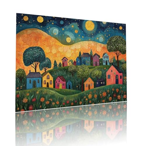 Puzzle Erwachsene 1000 Teile Abstrakt Haus Educa Jigsaw für Kinder ab 8 Jahren Mädchen Jungen, Erwachsene Impossible Klassische Puzzles Schwer, Anspruchsvoll Spielspaß, Als Geschenke 50x75cm t-20 Puzzle Erwachsene 1000 Teile Abstrakt Haus Educa Jigsaw für Kinder ab 8 Jahren Mädchen Jungen, Erwachsene Impossible Klassische Puzzles Schwer, Anspruchsvoll Spielspaß, Als Geschenke 50x75cm t-20 von Dirjuong