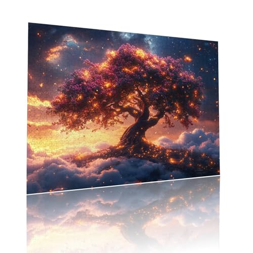 Puzzle Erwachsene 1000 Teile Baum Traum Educa Jigsaw für Kinder ab 8 Jahren Mädchen Jungen, Erwachsene Impossible Klassische Puzzles Schwer, Anspruchsvoll Spielspaß, Als Familienspiel 50x75cm t-906 Puzzle Erwachsene 1000 Teile Baum Traum Educa Jigsaw für Kinder ab 8 Jahren Mädchen Jungen, Erwachsene Impossible Klassische Puzzles Schwer, Anspruchsvoll Spielspaß, Als Familienspiel 50x75cm t-906 von Dirjuong