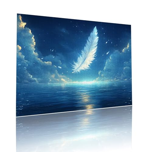Puzzle Erwachsene 1000 Teile Feder Landschaft Educa Jigsaw für Kinder ab 8 Jahren Mädchen Jungen, Erwachsene Impossible Klassische Puzzles Schwer, Anspruchsvoll Spielspaß, Als Geschenke 50x75cm t-984 Puzzle Erwachsene 1000 Teile Feder Landschaft Educa Jigsaw für Kinder ab 8 Jahren Mädchen Jungen, Erwachsene Impossible Klassische Puzzles Schwer, Anspruchsvoll Spielspaß, Als Geschenke 50x75cm t-984 von Dirjuong
